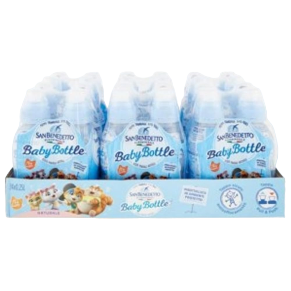 SAN BENEDETTO STILL WATER BABY PET 250 ML (24 in a box)