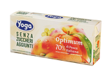 YOGA OPTIMUM SUGAR FREE FRUIT JUICE PEACH BRICK 200 ML X3 (8 in a box)