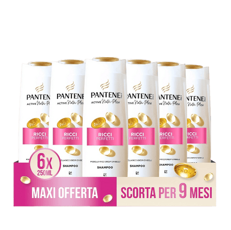 PANTENE SHAMPOO PRO V ACTIVE NUTRI-PLEX RICCI PERFETTI CURLY HAIR 250 ML (6 in a box)
