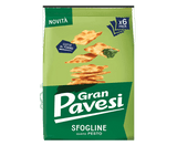PAVESI SNACK CRACKER SFOGLINE PESTO X6 180 GR (16 in a box)