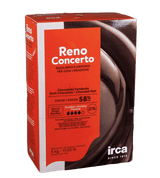 IRCA RENO CONCERTO DARK CHOCOLATE CHIPS 58% X2 10 KG (1 in a box)