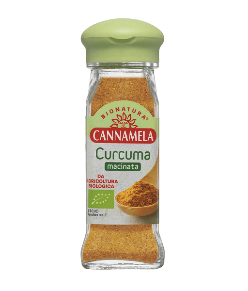CANNAMELA ORGANIC SPICES TURMERIC POWDER 47 GR (6 in a box)
