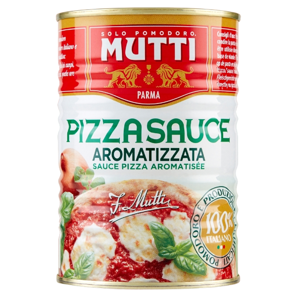 MUTTI PIZZA SAUCE AROMATIZZATA TIN 400 GR (12 in a box)