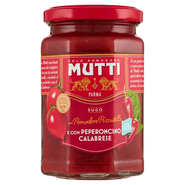 MUTTI PASTA SAUCE CALABRIAN CHILI 280 GR (6 in a box)