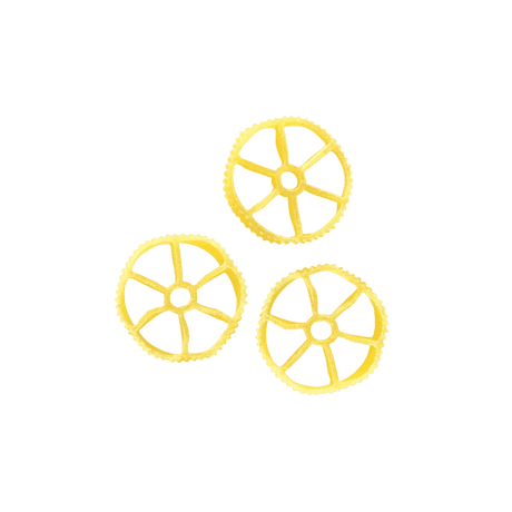 DIVELLA PASTA DI SEMOLA FORMATI SPECIALI ROTELLE N.43 500 GR (24 in a box)