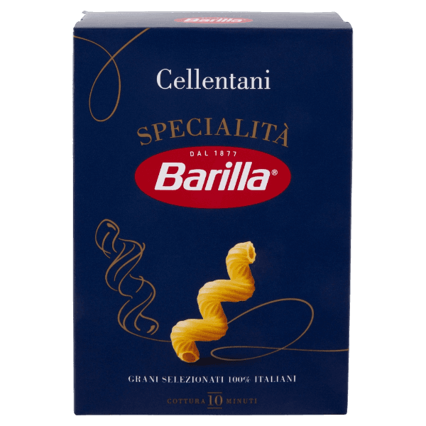 BARILLA PASTA DI SEMOLA SPECIALITA' REGIONALI CELLENTANI 500 GR (24 in a box)