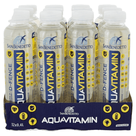 SAN BENEDETTO AQUAVITAMIN D-FENCE LEMON PET 400 ML (12 in a box)