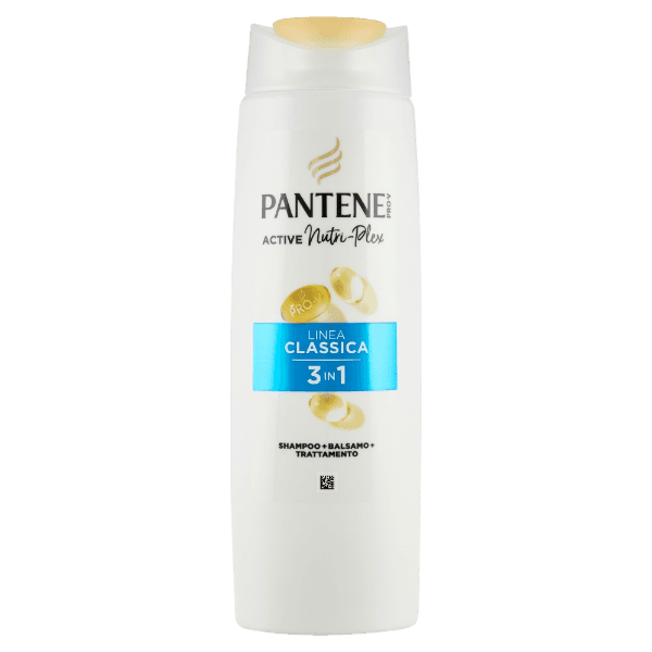 PANTENE SHAMPOO 3IN1 PRO V ACTIVE NUTRI-PLEX CLASSICO 250 ML (6 in a box)