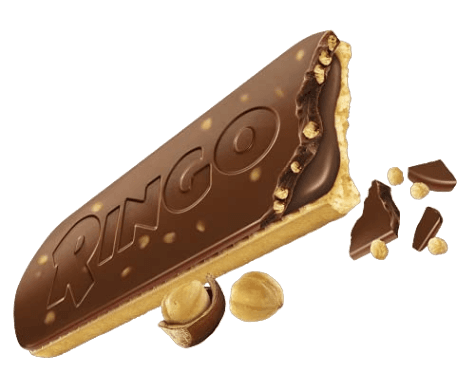 PAVESI RINGO BISCOTTI BISCOCIOC HAZELNUT X6 162 GR (12 in a box)