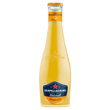 SAN PELLEGRINO ARANCIATA GLASS 20 CL (24 in a box)