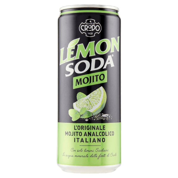 LEMONSODA MOJITO DRINK SODA CANS 330 ML (24 in a box)