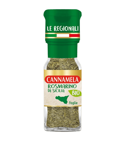 CANNAMELA ORGANIC SPICES ROSEMARY SICILY LEAVES 14 GR (6 in a box)