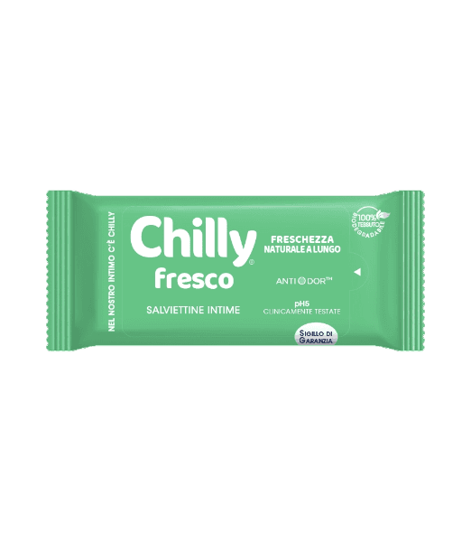 CHILLY PERSONAL CARE INTIMATE WIPES FRESH X12 (12 in a box)