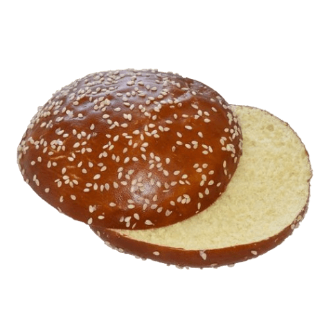 BRIOCHE GOURMET BREAD BRETZEL BURGER X4 300 GR (8 in a box)