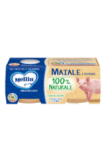 MELLIN HOMOGENIZED MEAT PIG 80 GR X2 (12 in a box)