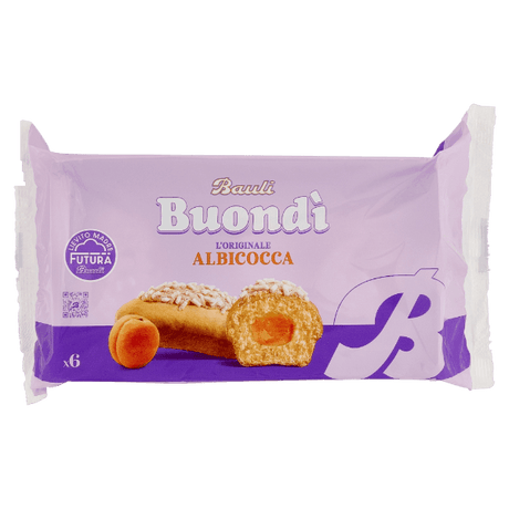 BAULI SNACK BUONDI' APRICOT X6 258 GR (12 in a box)