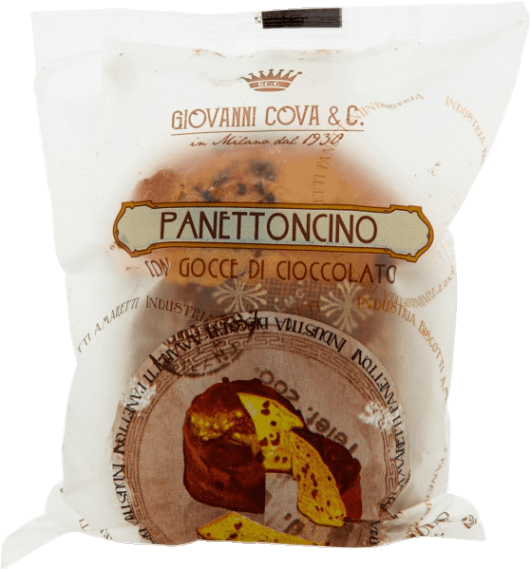 GIOVANNI COVA MIGNON PANETTONE DROPS OF CHOCOLATE 100 GR (30 in a box)