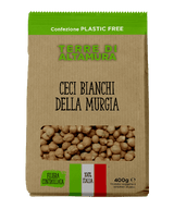 TERRE DI ALTAMURA DRIED VEGETABLES WHITE CHICKPEAS 400 GR (12 in a box)