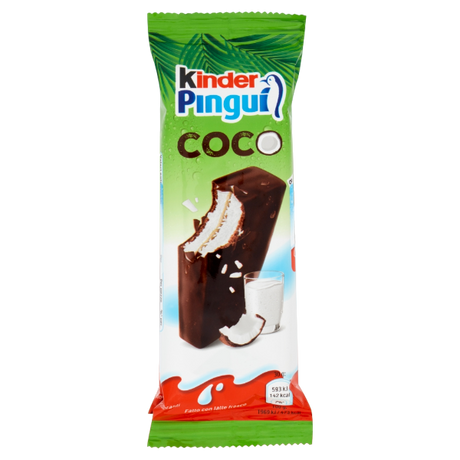 KINDER PINGUI' COCONUT X4 120 GR (9 in a box)