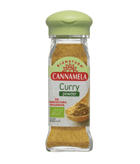 Cannella Powder CANNAMELA ORGANIC SPICES CURRY POWDER 52 GR (6 in a box) – Cibimarket ...