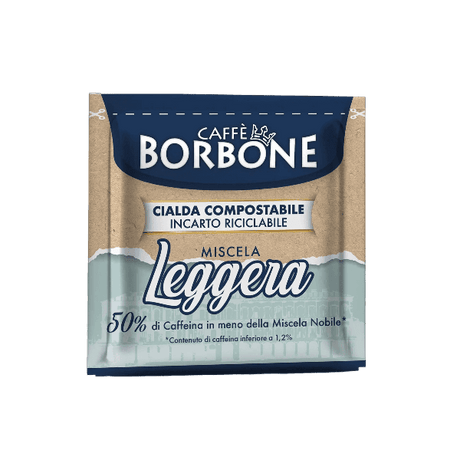 BORBONE COFFEE PODS ESE 44 MM LEGGERA X50 360 GR (1 in a box)