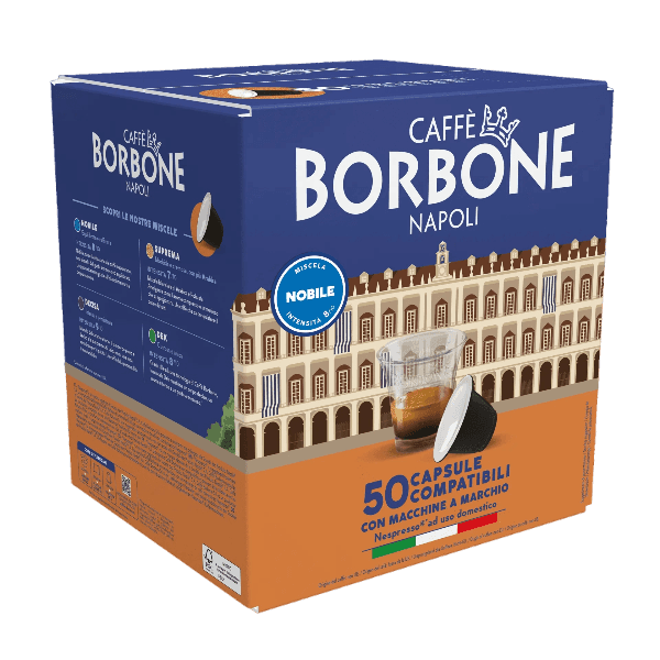 BORBONE COFFEE CAPSULES NESPRESSO NOBILE X50 (1 in a box)