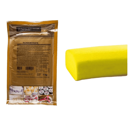 IRCA SUGARPASTE RAINBOW PASTE YELLOW  1 KG (1 in a box)