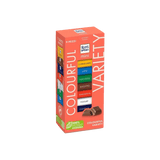 RITTER SPORT CHOCOLATE BAR MINI COLOURFUL VARIETY X9 150 GR (8 in a box)