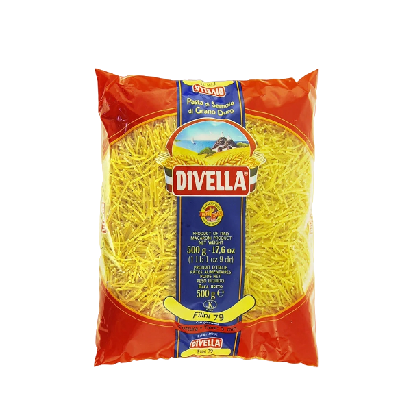 DIVELLA PASTINA DI SEMOLA FILINI N.79 500 GR (24 in a box)
