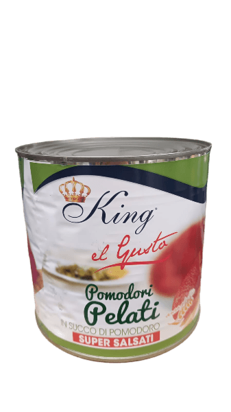 KING POMODORI PELATI PEELED TOMATOES 2.5 KG (6 in a box)