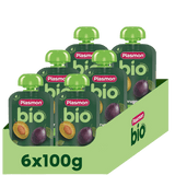 PLASMON FRUIT JUICE BIO POUCH PRUNE 100 ML (6 in a box)