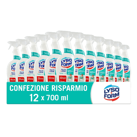 LYSOFORM DEGREASER CLEAN & HYGIENE SPRAY 700 ML (12 in a box)