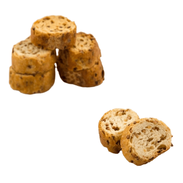 VOSTRO FORNAIO BAKERY WHOLEMEAL SNACK CROSTINI SOY 400 GR (15 in a box)
