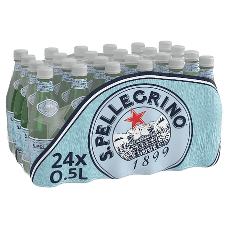 SAN PELLEGRINO CARBONATED WATER PET 500 ML (24 in a box)