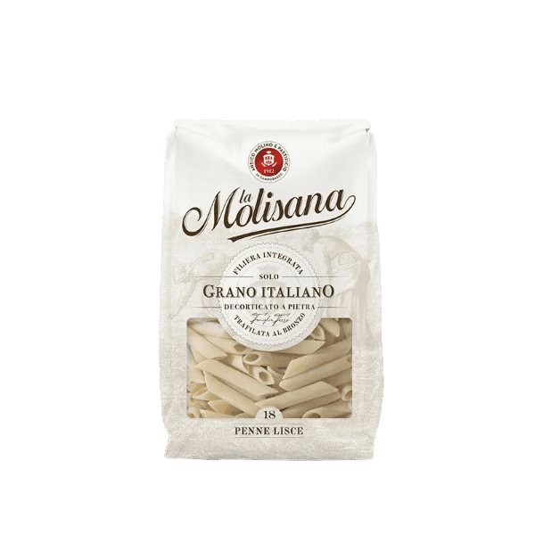MOLISANA PASTA DI SEMOLA PENNE LISCE N.18 500 GR (24 in a box)
