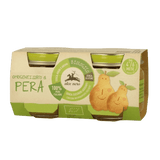 ALCENERO HOMOGENIZED FRUIT PEAR 80 GR X2 (6 IN A BOX)