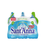 SANT'ANNA STILL WATER 750 SPORT THUMB UP PET 750 ML (6 in a box)