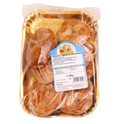 VOSTRO FORNAIO BISCOTTI ROCOCCO 400 GR (10 in a box)