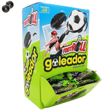 GELCO EXPO CANDY GOLEADOR FOOTROLL LIQUORICE X200 (1 in a box)
