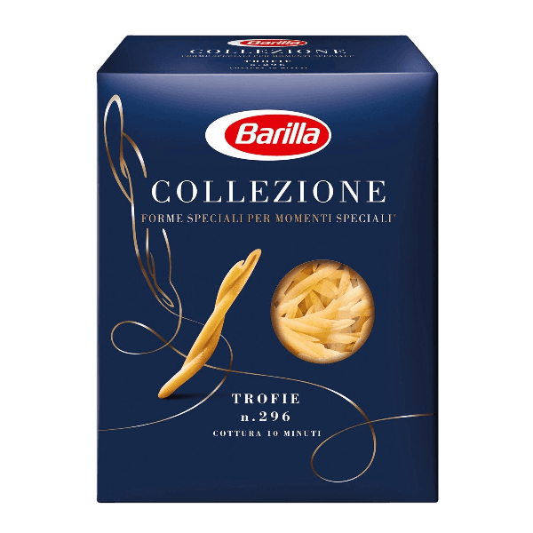 BARILLA PASTA DI SEMOLA SPECIALITA' REGIONALI TROFIE 500 GR (12 in a box)