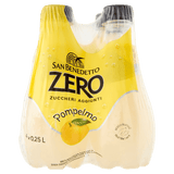 SAN BENEDETTO ZERO GRAPEFRUIT PET 25 CL X4 (6 in a box)
