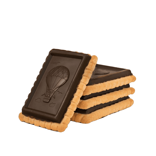 GULLON BISCOTTI ZERO ZUCCHERI CHOCO TABLET DARK CHOCOLATE 150 GR (12 in a box)