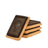 GULLON BISCOTTI ZERO ZUCCHERI CHOCO TABLET DARK CHOCOLATE 150 GR (12 in a box)