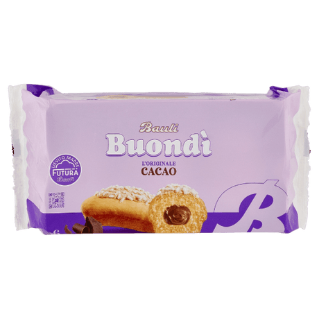 BAULI SNACK BUONDI' COCOA X6 258 GR (12 in a box)