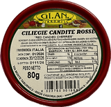 GI. AN. AROMI CRYSTALLIZED CHERRIES 80 GR (24 in a box)