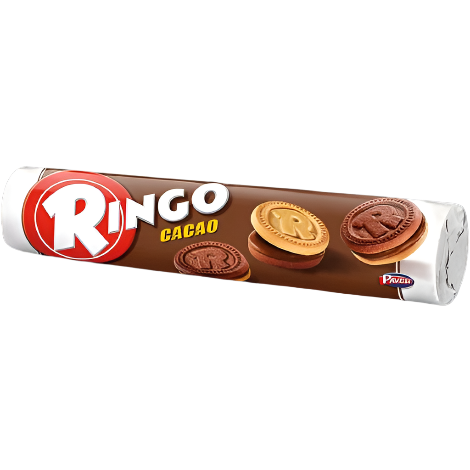 PAVESI RINGO BISCOTTI COCOA STICK 165 GR (12 in a box)