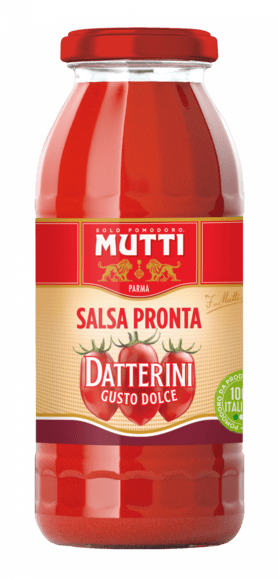 MUTTI SALSA DI DATTERINI GLASS 300 GR (12 in a box)