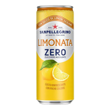 SAN PELLEGRINO ZERO LIMONATA CANS 330 ML (24 in a box)