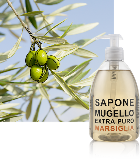 SAPONE DEL MUGELLO SOAP LIQUID MARSIGLIA 500 ML (6 in a box)