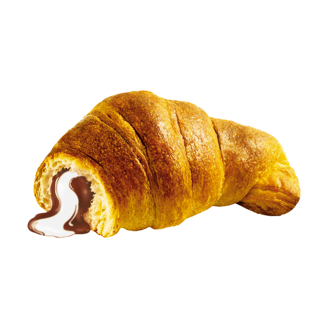 MIDI CROISSANT MILK & CHOCOLATE X6 300 GR (12 in a box)